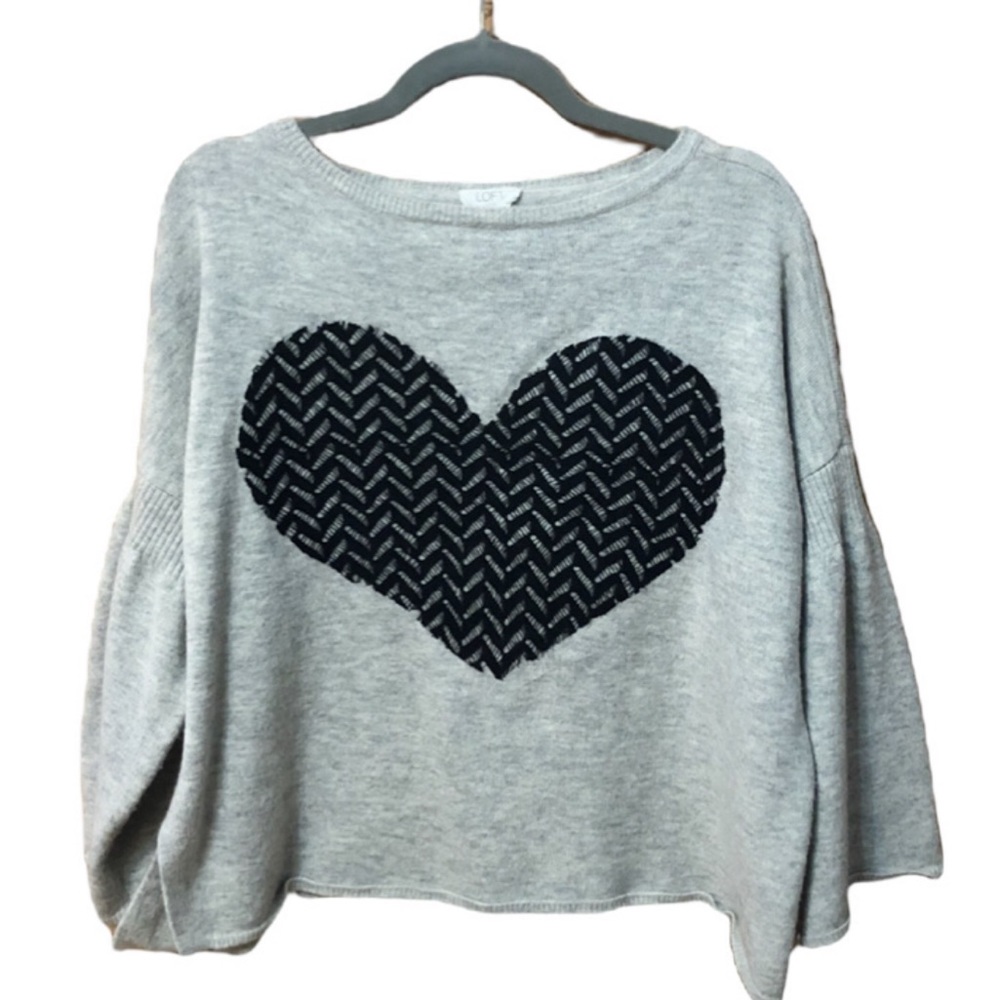 ❄️Loft Boxy Pullover Sweater with flared Sleeves